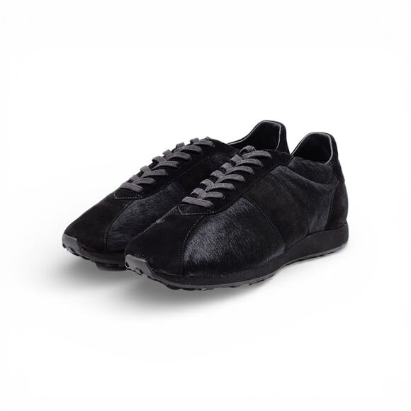 The Row Shoes - The Row Mica Ponyhair & Suede Women's Sneakers Black EU 40 US 10 - New $1300